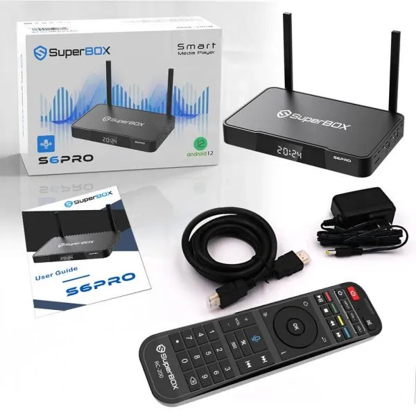 SuperBox S6 PRO Smart Android TV Box